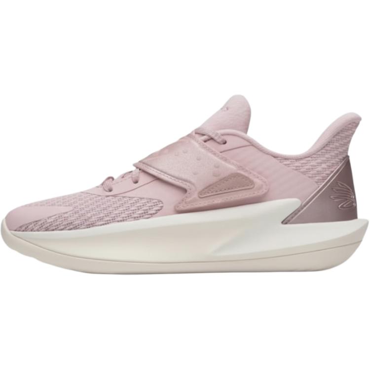 Under Armour Curry Fox 2 Удобная посадка Низкие детские баскетбольные кроссовки Унисекс баскетбольные кроссовки Розовые 6006303-616 35.5