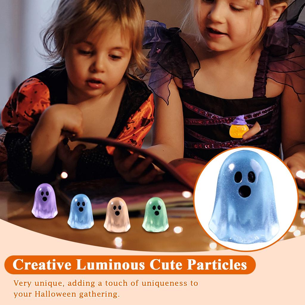 Kreativní Svítící Roztomilé Částice DIY Dekorace Závěsné Doplňky Mikro Halloween Malé Ozdoby