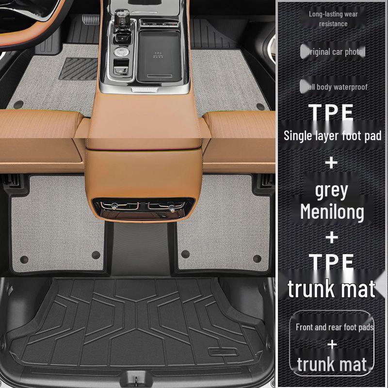 Geely Boyue L TPE Floor Mats - Premium Full Coverage Carpet