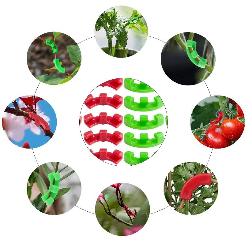 10-50pcs 90 Degree Plant Bender, Plant Training Tool, Hydroponic Garden Strong Training Clips, Bend & Shape Branches