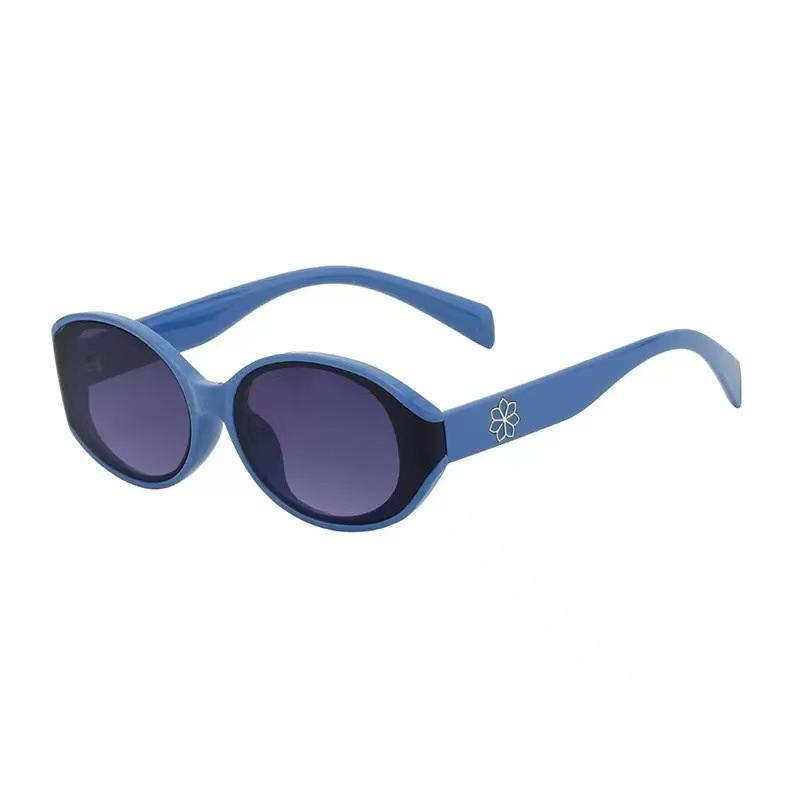 New Women Brand Sunglasses Cute Oval Designer Female Sun Glasses Designer Fashion Uv400 Shades