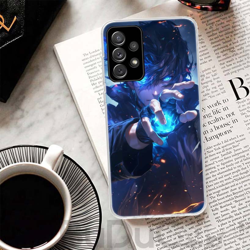 Anime S-Solos L-Levelings Phone Case For Samsung A16 A26 A36 A56 A15 A14 A13 A55 A54 A53 A25 A24 A23 A35 A34 A33 A05S A04S A15 A