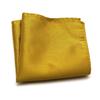 Luxury Men's Handkerchief Plaid Solid Color Hankies Polyester Hanky Business Pocket Square Chest Towel 21*21CM