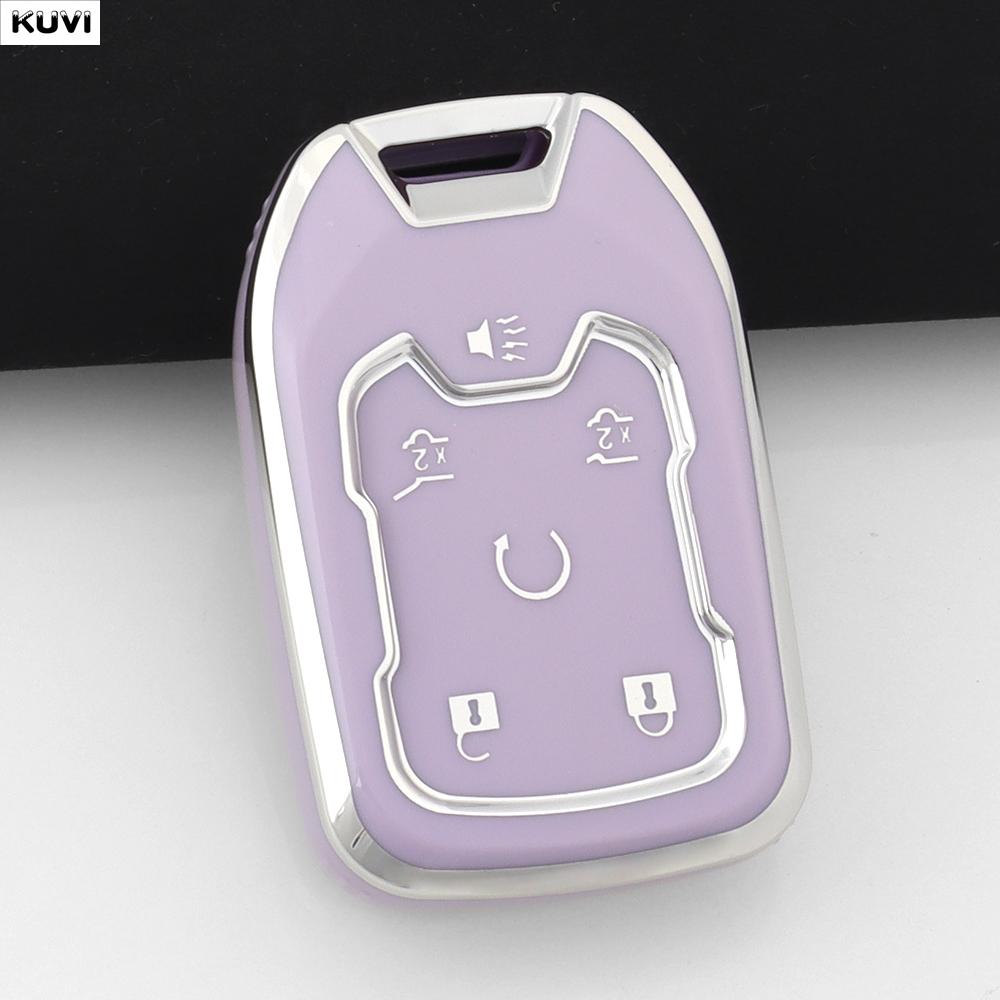 New Tpu 6 Buttons Car Remote Key Case Cover For Chevrolet Silverado Gmc Sierra 1500 2500Hd 3500Hd Terrain Acadia