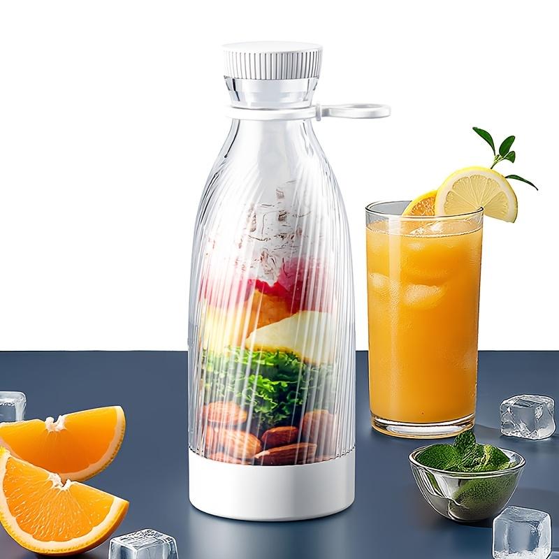 Portable electric juicer USB Juicer blender mini blender suitable for smoothies and salad juices500Milliliter tape LED Display Screen Multifunctional
