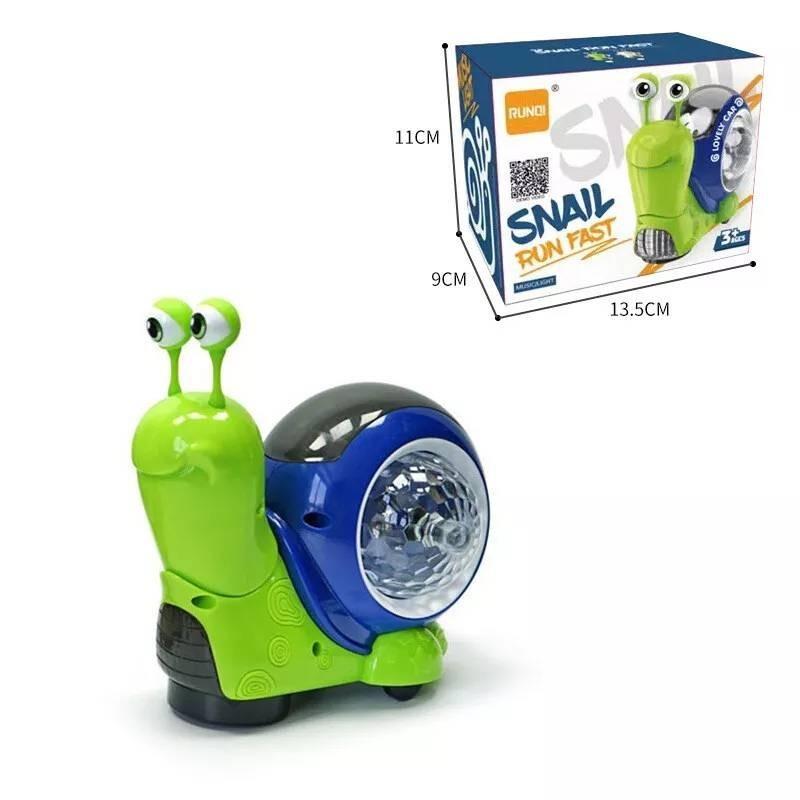 Fascinating Multi-directional Snail Toy With Lights Sound And Projection For Kids