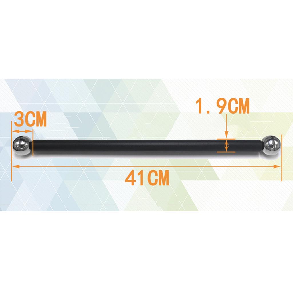 41CM Outdoor Lamp Post Cross Arm Ladder Stand Metal Flagpole Cross Pole Garden Lamp Post Cross