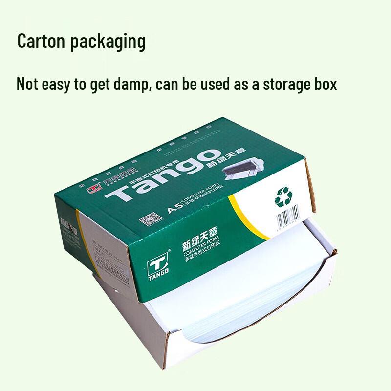 TianZhang A5 Continuous Form Dot Matrix Printer Paper