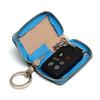 AGILITY affa "Bricquet" Key Case, Remote Control Key, Smart Key, Key Ring, Round Zipper, Mini, Genuine Leather