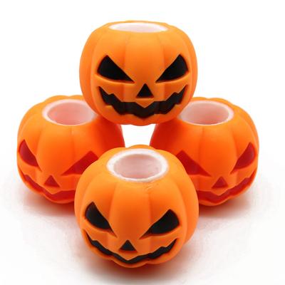 Pumpa Squishy Fidget-leksaker Stresslindring Halloween Avslappningsleksak Rolig Spökklämma Squishies Antistress för Vuxen