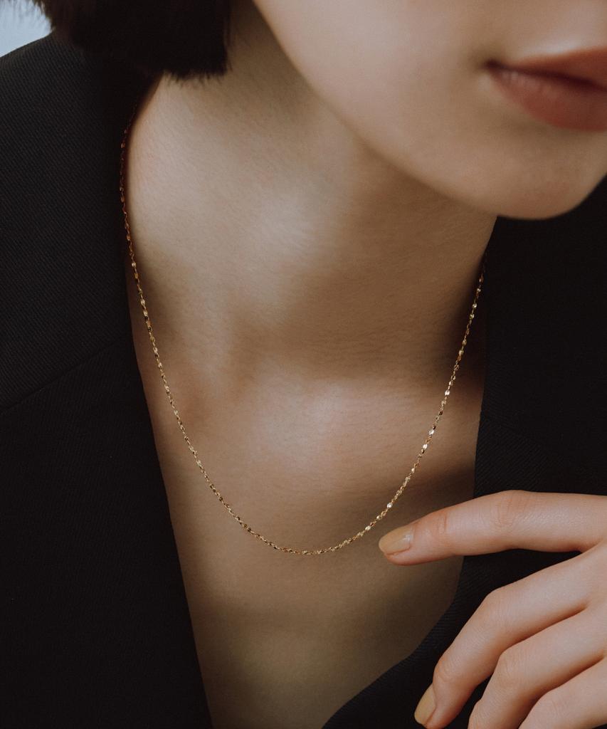 Novice Tokyo Screw Chain Necklace [Stainless] / Gold