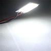1Pc 18-Led Cob Auto Innen Dome Platte Lichter Weiße Birne Ba9S T10 Festoon 12V