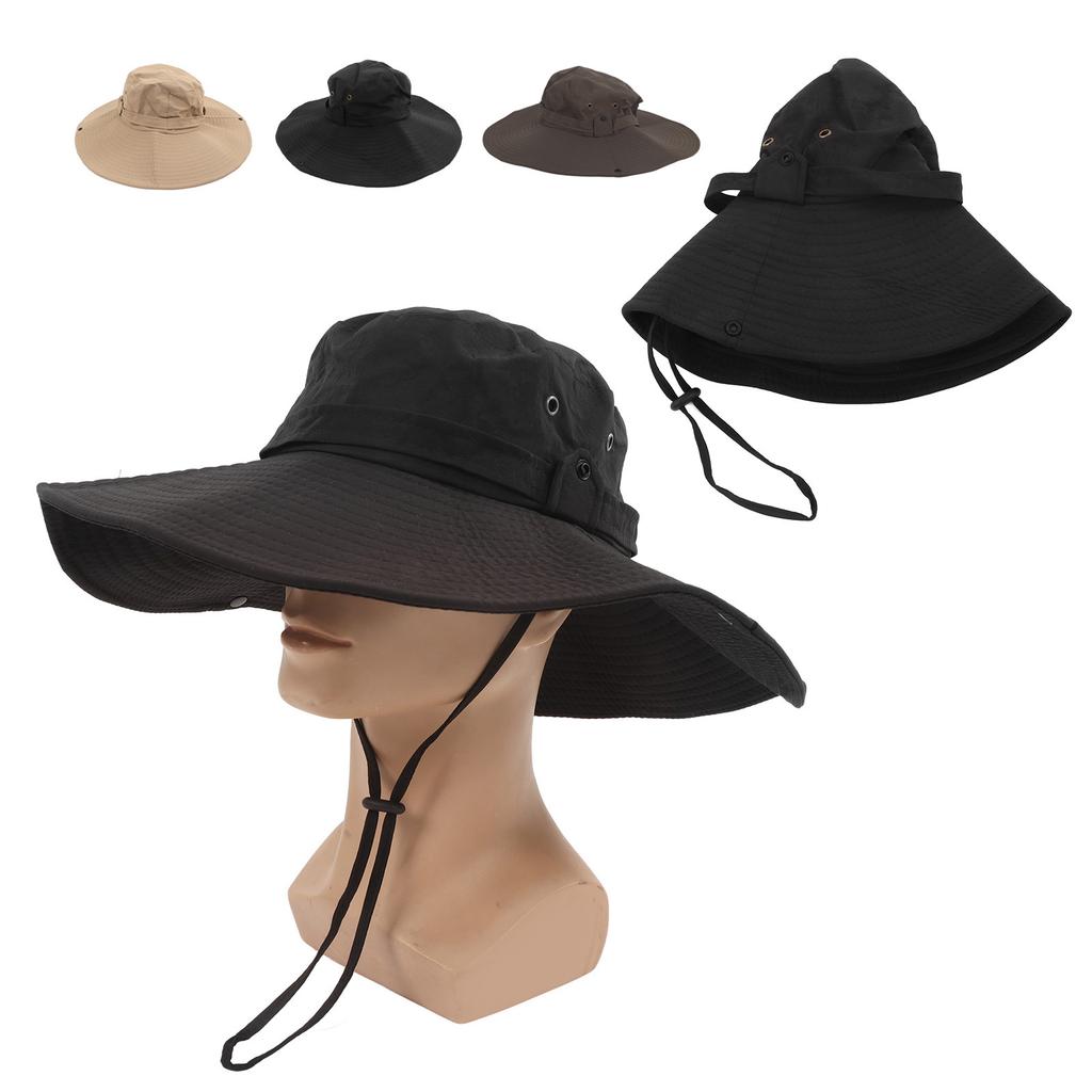 Fishing Hat Over UPF 50 UV Protection Adjustable Waterproof Versatile Wide Brim Bucket Hat for Outdo