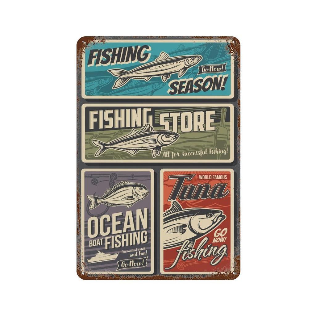 1PC Vertical Retro Weathered Patina Tin Wall Sign, 20x30cm or 30x40cm, Vintage Metal Poster for Restaurant Bar Home Cafe or Garage Decoration