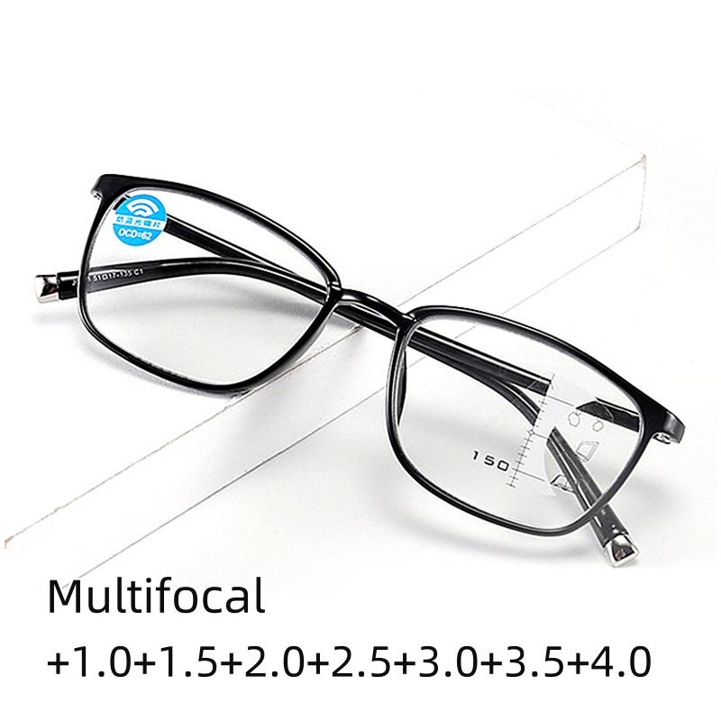 

TR90 Presbyopia Glasses for Men Anti Blue Light Intelligent Presbyopia Glasses for Women Multifocus Far and Near Dual-purpose
