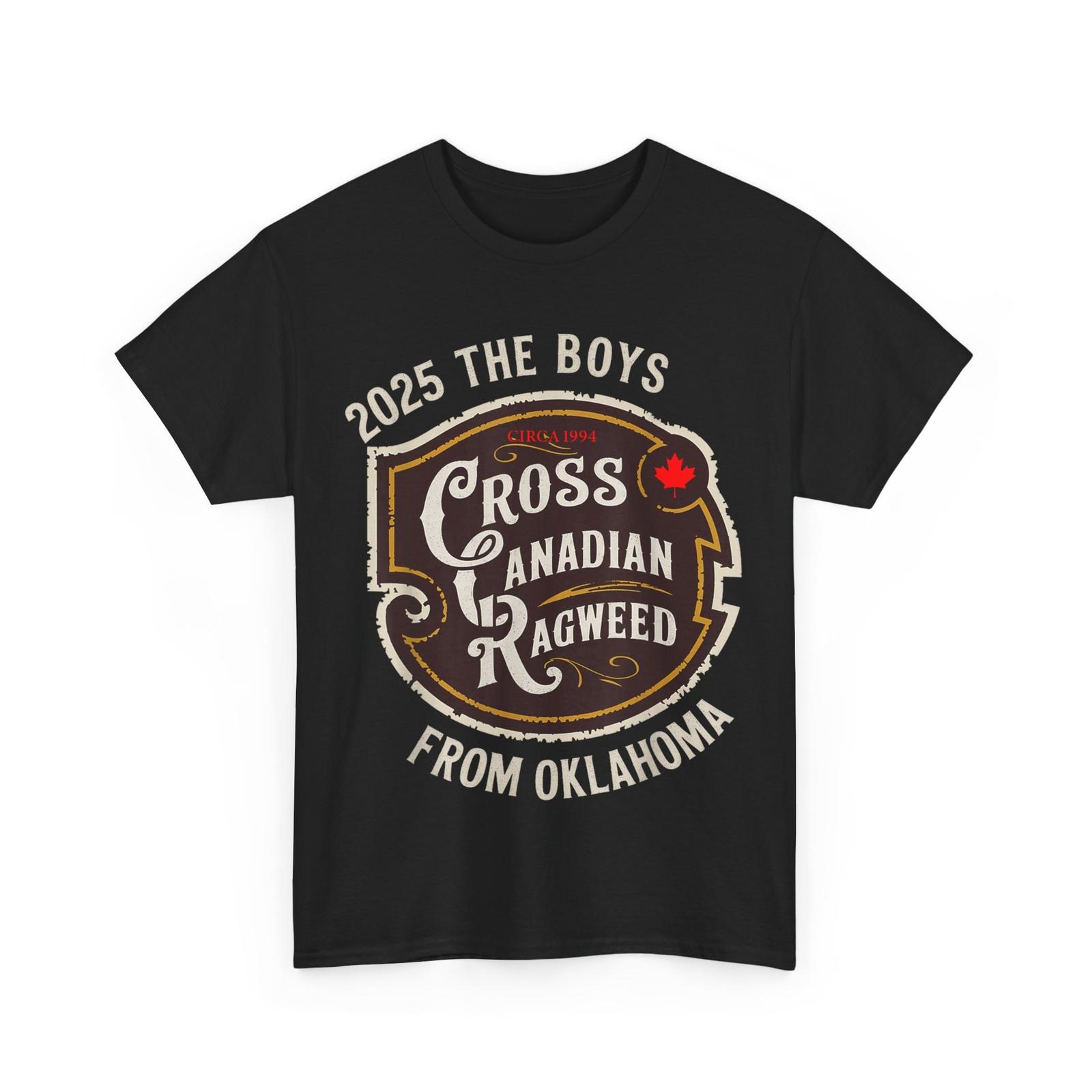 Cross Canadian Ragweed Концерт 2025 The Boys From Oklahoma Винтажная футболка 2XL