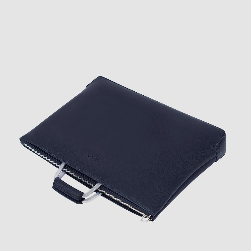 Lotuff Men'S Briefcase Lo-1218-L Nv Navy