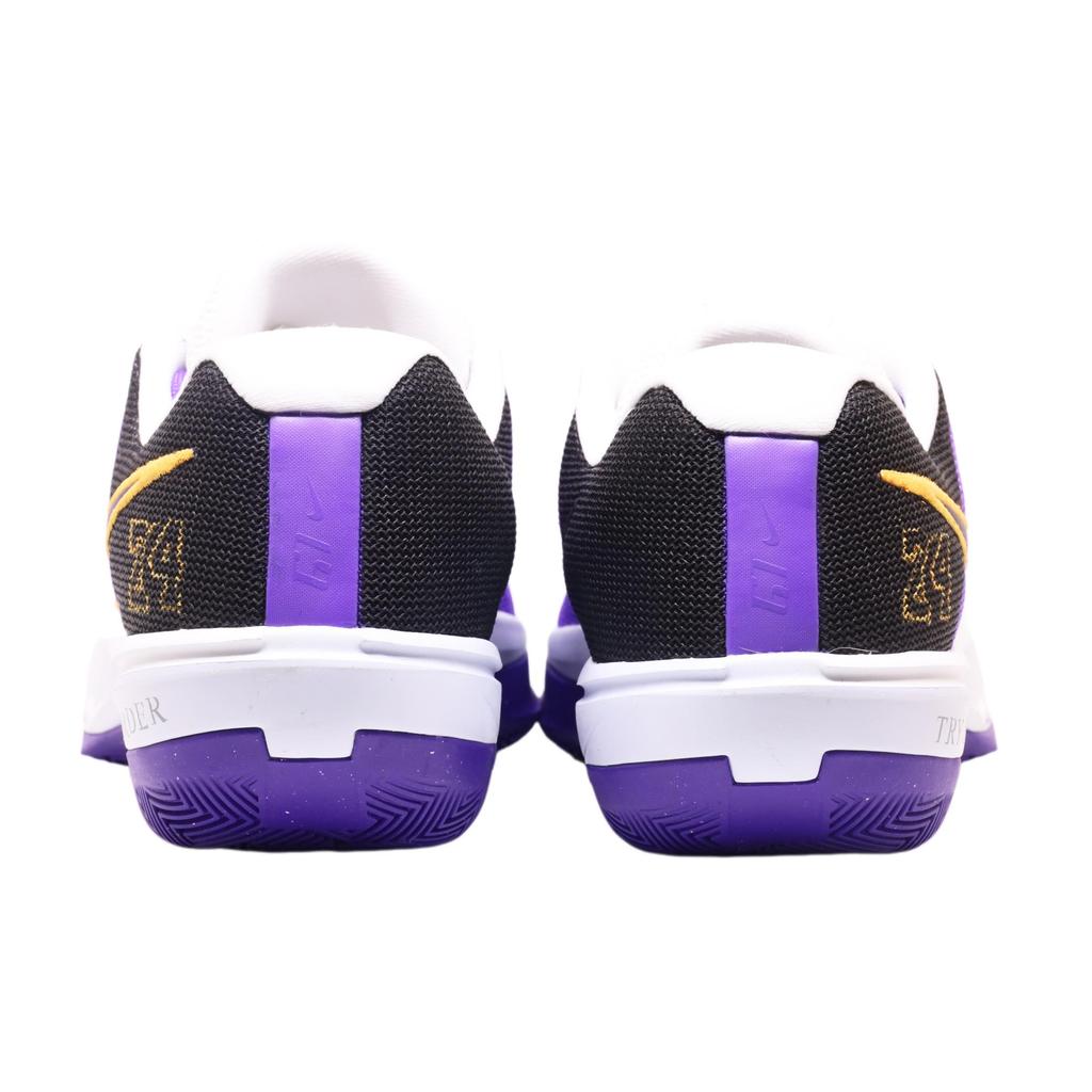 Nike Fabric Abrasion Resistant Low top Basketball Shoes Unisex Purple HV9775-100(TeamF-)