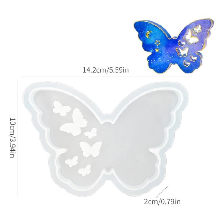 Handmade Silicone Molds Plasters Molds Butterfly Candle Molds Ornament Molds Casting Molds Epoxy Resin Molds