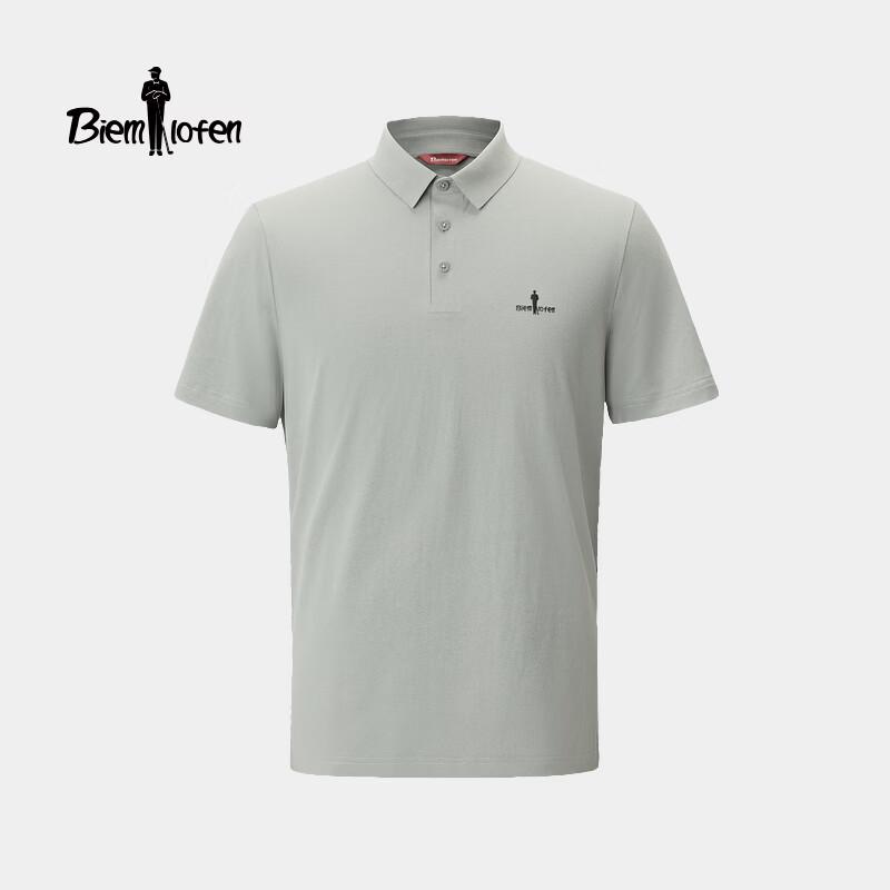 Biyinlefen Men s UV Protection Short Sleeve Polo Shirt L