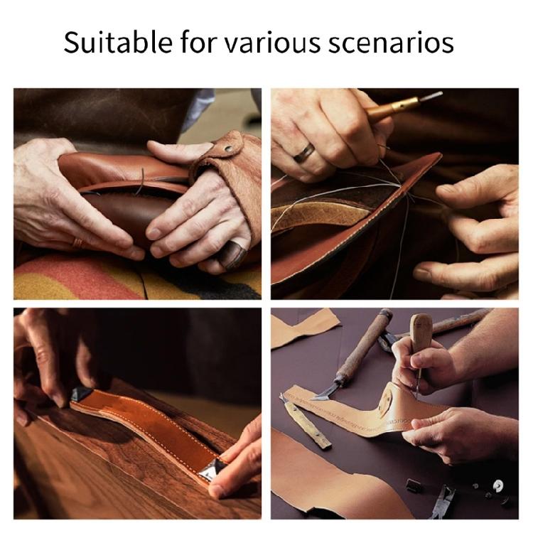 4 Pcs Stitcher Sewing Awl Leather Tool Cone Needle Shoe Repair Needle Tool Handmade Leather Tool