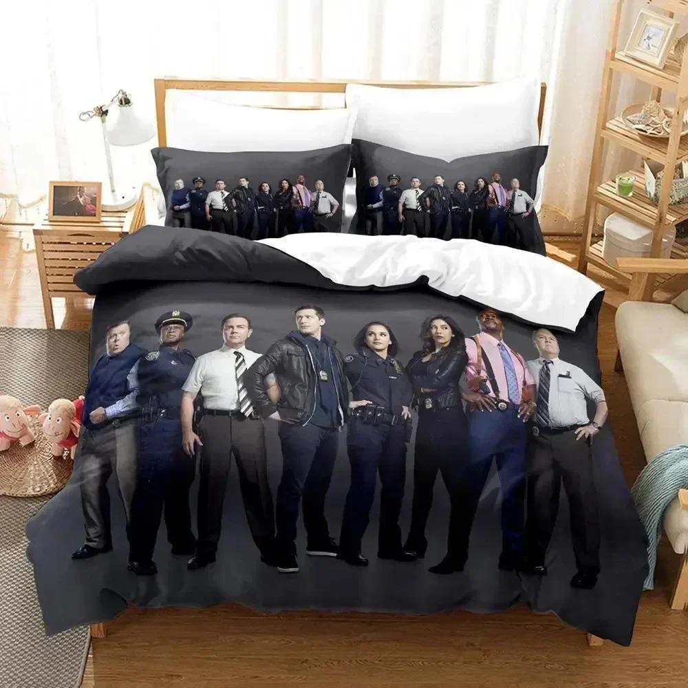 3D Print TV Trend Brooklyn Nine-Nine Comfortable Duvet Cover Pillowcase Bedding Set Children Bedroom Decoration Home Textile