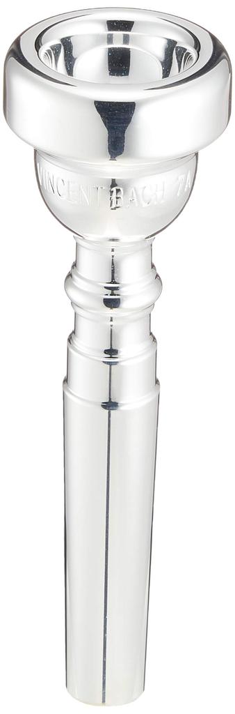Bach Trumpet Mouthpiece 7A Silver Plated Finish