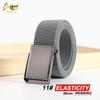 High Elasticity Knit Canvas Belt with Elastic Waistband - Fashionable and Comfortable
