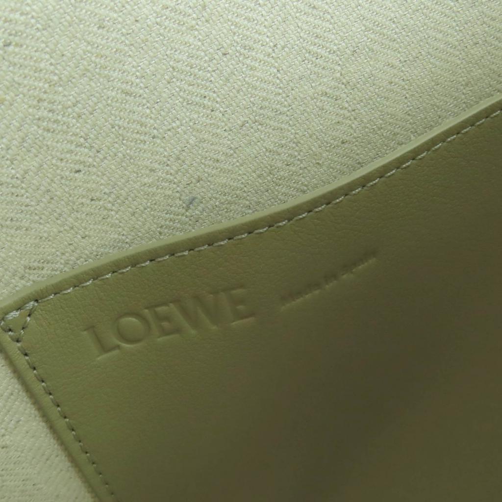Excellent LOEWE Handbag font tote medium 2WAY Shoulder Bag canvas ALF1B61X11 Used