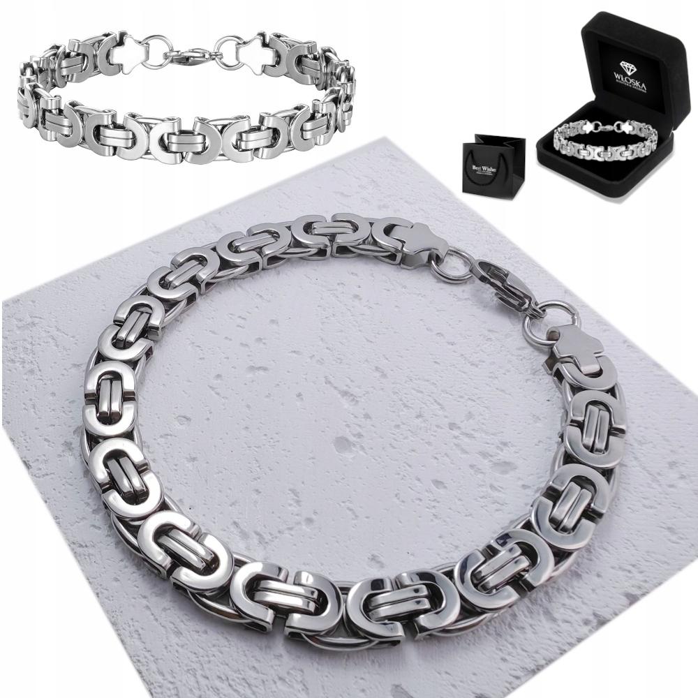 SILVER BRACELET Men' PREMIUM Bracelet ROYAL PANCER Gift