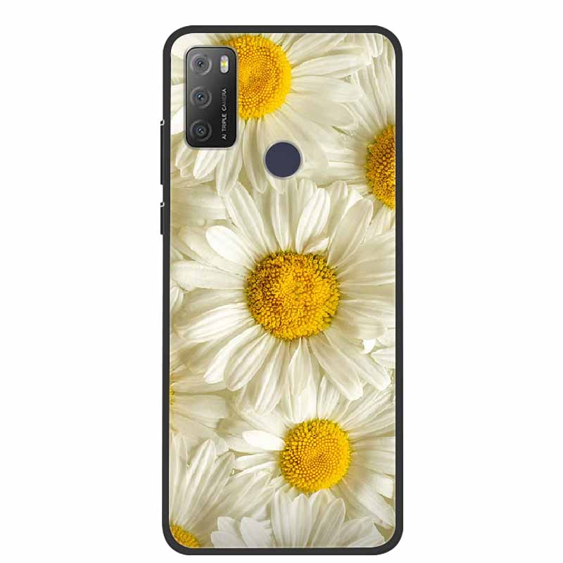 For Alcatel 1S 2021 Case Silicone Waterproof TPU Soft Phone Case For Alcatel 1S 1 S 2020 Capa Cartoon Coque Funda For 1SE 2020