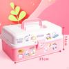 Card Sticker Collection for Creative Projects with Storage Box