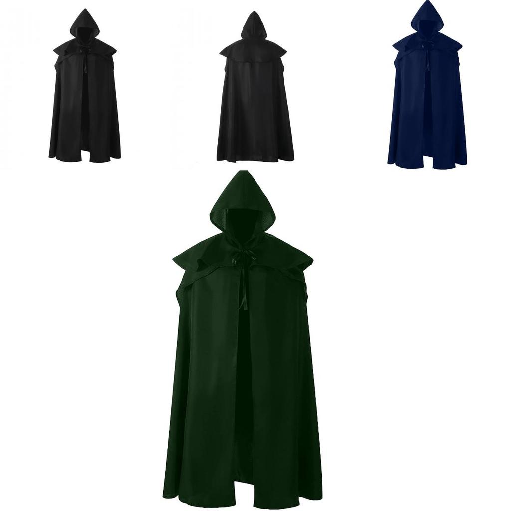 Gothic Vampire Cloak With Cotton Material For Halloween Party And Themed Events