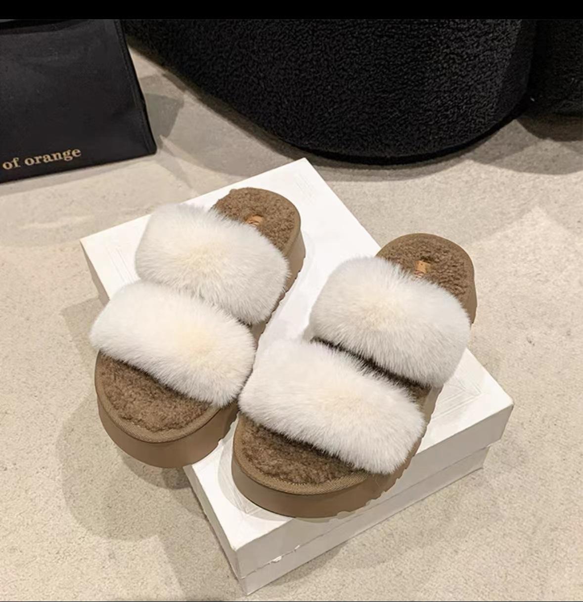 Женские шлепанцы с толстой подошвой — фото 10