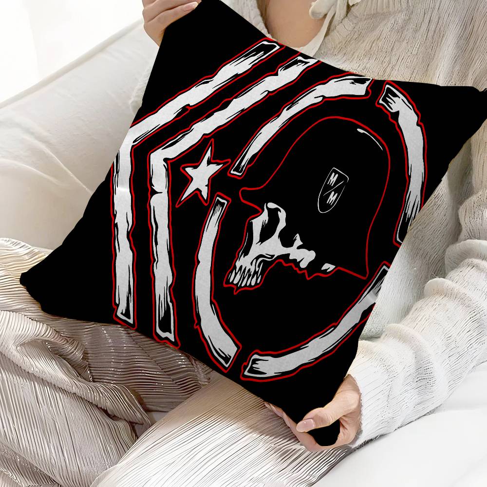 M-Metal M-Mulisha pillow cover sofa cushion cover home room decoration children gift