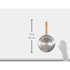 Endo Shoji TKG Yukihira Saucepan, 24cm, Inner Diameter X Depth (mm): 240 X 90, Plate Thickness (mm): 0.8, Weight (kg): 0.74, Capacity (L): 3.7, Wooden