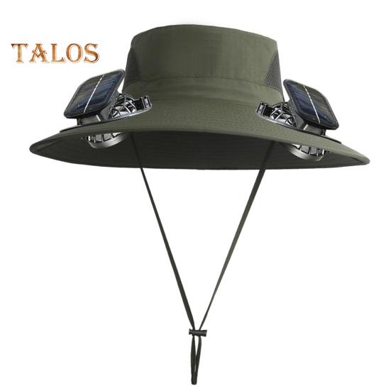 

Солнечная шляпа с вентилятором, защита от ультрафиолета UPF 50+, шляпа с 2 солнечными вентиляторами, перезаряжаемая от USB, дышащая, для мужчин и женщин, для летнего активного отдыха на природе, для рыбалки, с широкими полями армия зеленый