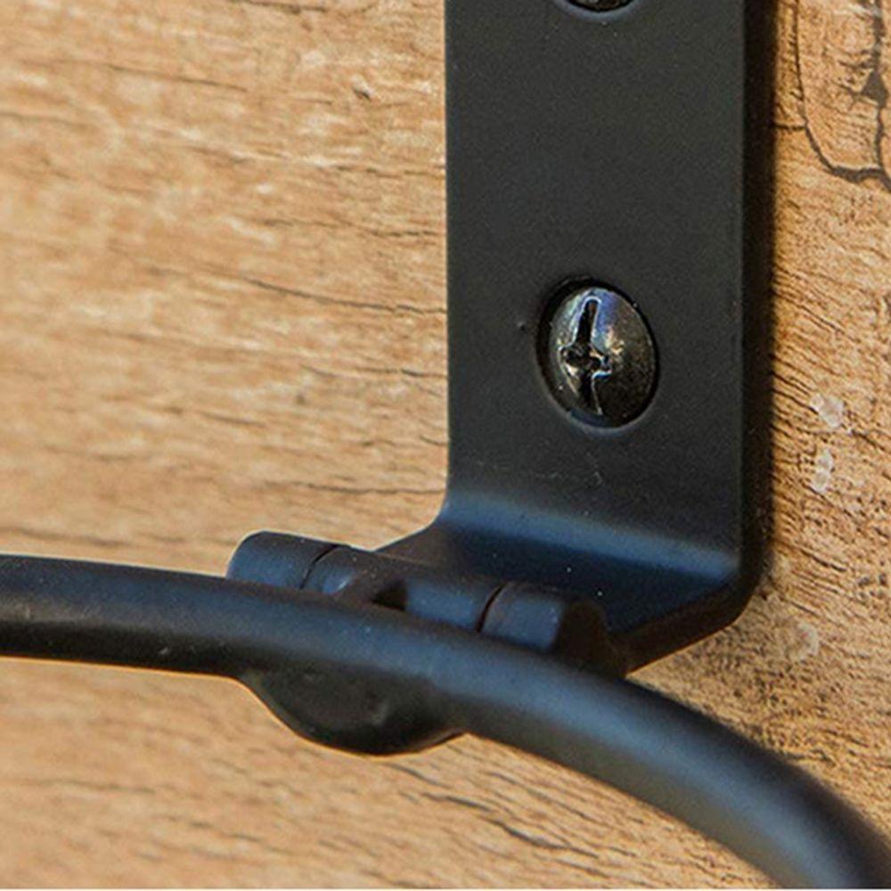 Wall Mounting Flower Pot Holder Ring Planter Stand for Potted Planters Support Rack for Outdoors Decor Railing Office Garden Pot