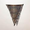 Retro Cashew Print Silk Scarf Accessories Rhombus Versatile Triangle Scarf Spring And Summer Thin Out Clothing With Shawl