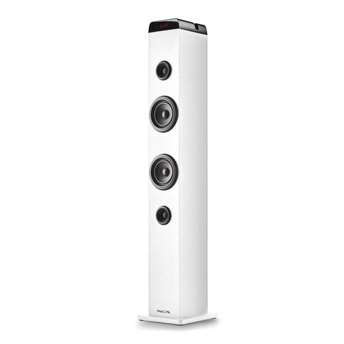 Tour De Son SKYCHARMPROWHITE Puissance 50W, Fonction D'appairage Multiple, Bluetooth, USB