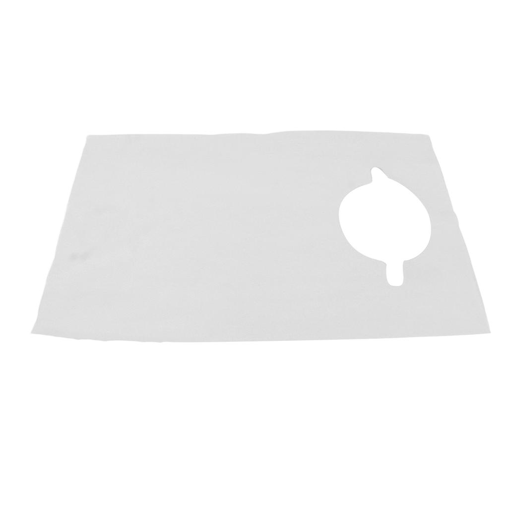 100pcs Disposable Adult Bib Waterproof Restaurant Beauty Salon Dental Bib for Elderly 15.7 X 23.6 Inch