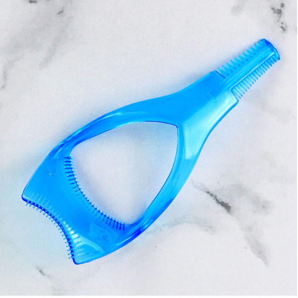 1PCS Makeup Mascara Shield Guide Guard Curler Eyelash Shield Lash Curler Guide Guard Comb Cosmetics Applicator