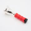 Brass Buzz Trainer, a Tuba Mouthpiece for Practice and Warming Up. [2025 New Model] Buzzing Practice Tool, Brass Instrument, BRASS DESIGN (Color: Red)