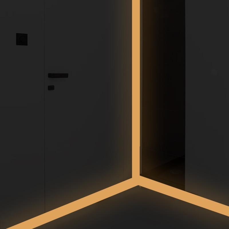1VOLUME Luminous Tape Fluorescent Tape, Green Warning Ground Light Storage Staircase Anti-skid Sticker Reflective Luminous Tape
