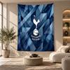 Dekorativt vægtæppe, Tottenham Hotspur Trykt Vægkunst, Let Vægophæng Til Soveværelsesbaggrund