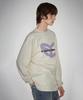Ichidipeo Blur Heart Long Sleeve_Beige