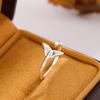 Creative Fashion Personality Animal 925 Sterling Silver Jewelry Sweet Lovely Fish Tail Women Exquisite Opening Rings     R117