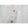 Spring Artistic Fresh Rabbit Embroidered White Long Sleeve Women's Shirt Student Versatile Button