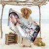 Ronaldo Action Beach Towel High Absorbency & Quick-Dry Comfortable Lightweight Perfect for Traveling Yoga Camping and Swimming