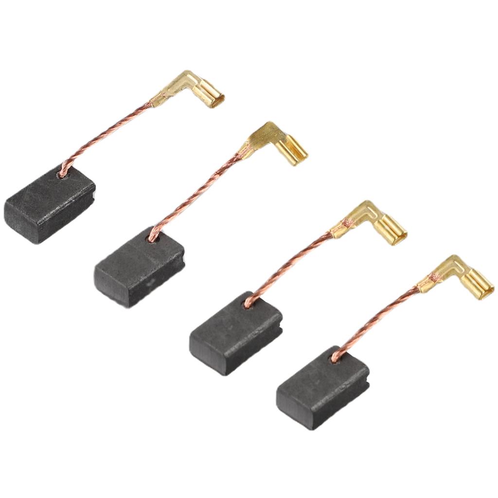 Width 9mm Carbon Brushes 4 Pcs Carbon High Quality